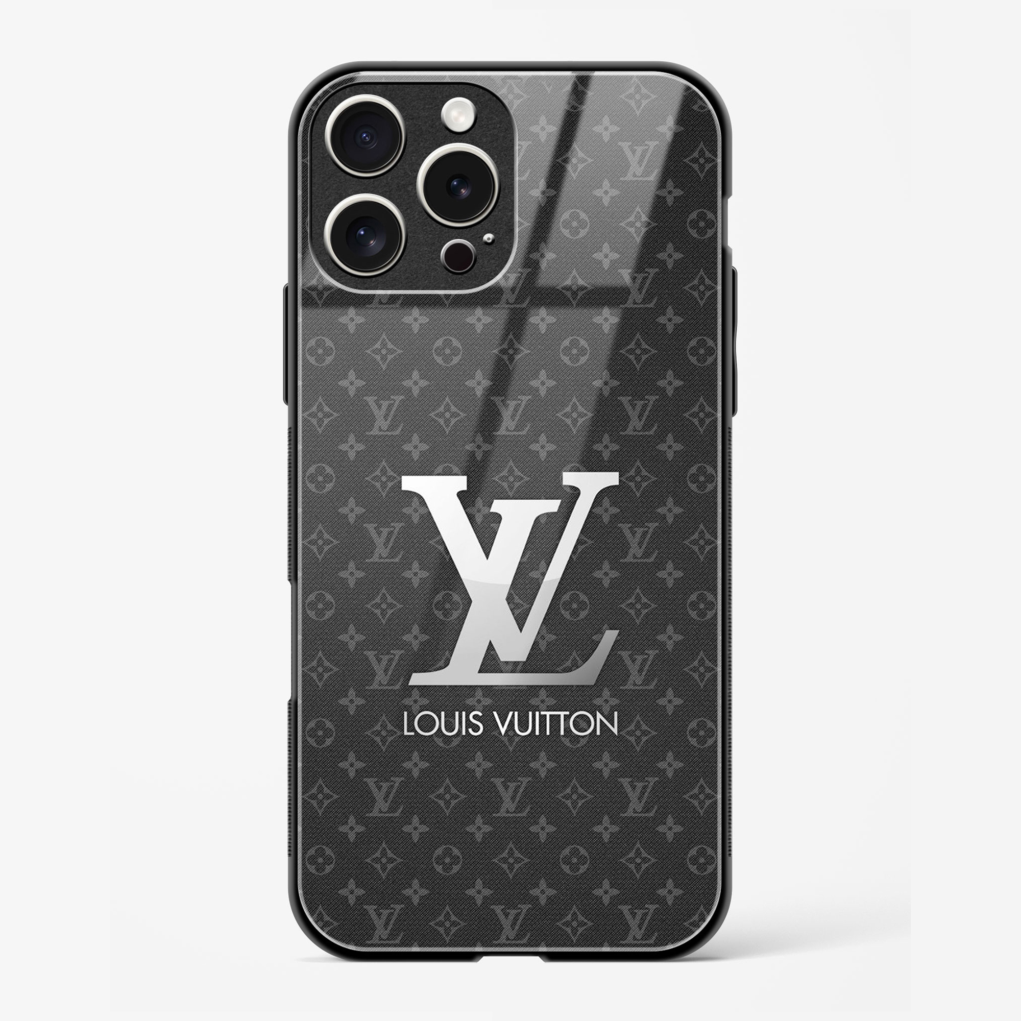 Louis Vuitton バンパー iPhoneケース 16Pro Buy LV Glass Case for iPhone 16 Pro Max